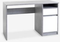 JYSK BILLUND Skrivbord vit/betong