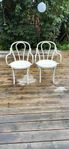 Böjträstolar ”Thonet” vita Radomska