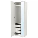 komplett PAX-garderob B 75 cm H 236 cm