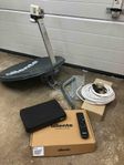 Allente Parabol inkl TV-box, väggfäste m.m