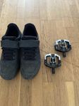 Fox skor och Crankbrothers clipless pedaler