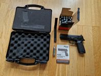 Kolsyredriven luftpistol Sig Sauer P320 Black 4,5mm 