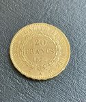 Guldmynt 20 francs