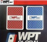 Äkta WPT Texas holdem kort