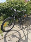 Terrängcykel (MTB), junior, svart, 27.5’’
