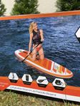 Uppblåsbar paddleboard (SUP) helt ny oöppnat set 2.74m set