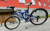 Hej sälja min cykel peak ljus blå färg 