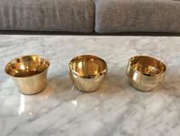 Skultuna Kin Ljuslykta 3-pack Mässing