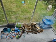 Hamsterbur/Smådjursbur m tillbehör