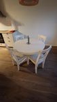 INGATORP / INGOLF Bord och 4 stolar, 10/155 cm Matgrupp