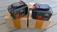DeWalt replacement batterier