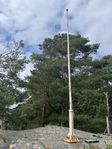 Bortskänkes Flaggstång 6m