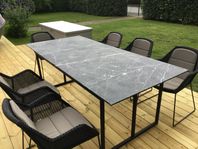 Exklusivt Marmorbord, Nero Marquina