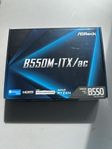 ASRock B550M-ITX/ac moderkort 