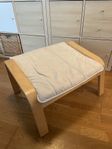 Ikea Poäng fotpall