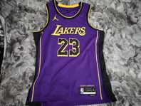 LA Lakers Lebron James matchtröja strl XL