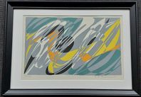 Karl Axel PEHRSON Signerad serigrafi, 1956