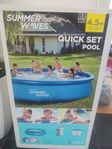 POOL SUMMER WAVES Ø457CM BLÅ