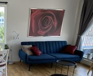 Tavla med rosmotiv