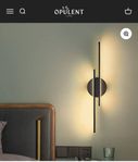 Vägglampa x 3