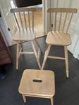 Barnstol IKEA Agam + Pall