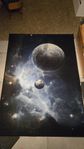 Matta med planetmotiv, 133x185