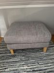 Pall/puff Ikea Karlstad