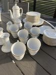 Drottning Flora Svaneholm 1530. Kaffeservis i 44 delar