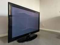42” Samsung-TV, väggfäste ingår