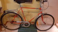Crescent herrcykel 3 vxl orange, hög ram