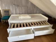 IKEA Brimnes, utdragbar säng 160x200