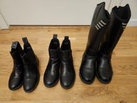 Ridskor, olika stl 32, 33, 34