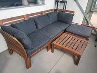 lounge utemöbler, balkongmöbler