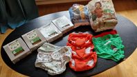 Komplett kit från blöjor till kalsonger