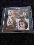 CD SKIVA MED BEATLES - LET IT BE I NYSKICK