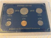 Svenska mynt 1979 samling