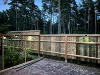 Vägglampa utomhusbruk solcell