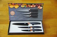 Nytt, oanvänt kniv-set, 3 knivar
