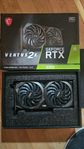 MSI GeForce RTX 3060 Ventus 2X OC 12GB - Perfekt skick