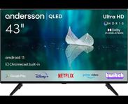 Andersson 43 tum med Qled och UHDA