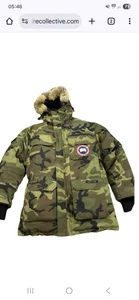 canada goose camouflage oanvänd 