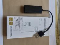 Adapter.  mus.  kabel.