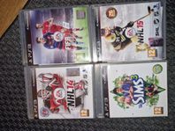 PS3 + 4 spel 