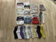 stort klädpaket flicka strl 86