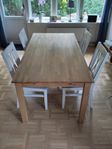 matbord + 4 stolar