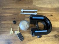Combilock släp/trailerlås Blå