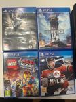 Playstation 4 med tillbehör