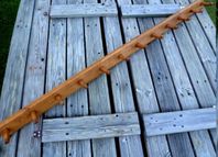 Knopplist Knoppbräda lång 138cm klädhängare kroklist