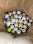 60 blandade golfbollar