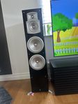 Yamaha högtalare och Denon förstärkare
